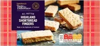Taste the Difference All Butter Highland Shortbread Fingers