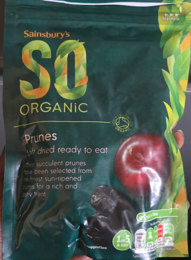Organic Prunes
