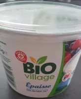 Crème fraîche epaisse bio village