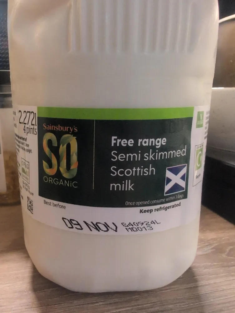 Semi Skimed Milk Organic