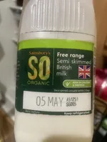 Semi skimmed milk