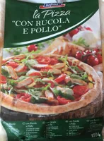 Pizza "con rucola e pollo"