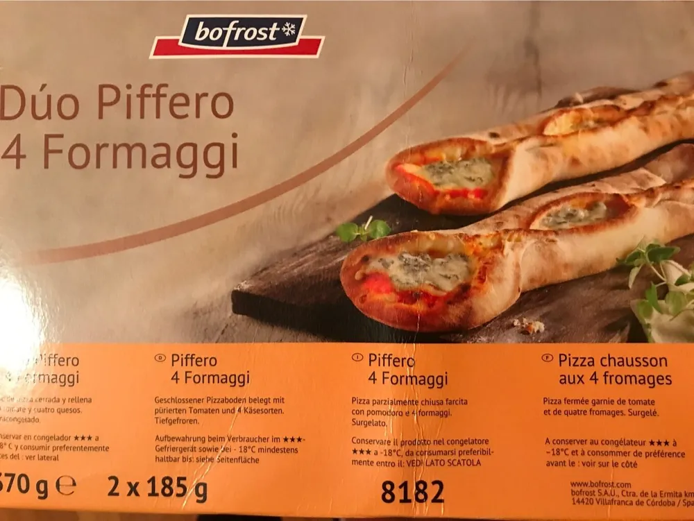 Duo piffero 4 formaggi
