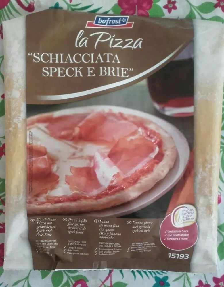 La Pizza " BRIE & SPECK "