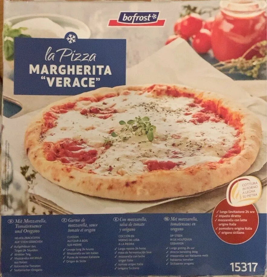 La pizza margherita “Verace”