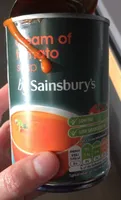 Cream of tomato soup