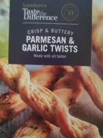Parmesan & Garlic Twists