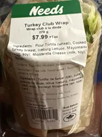 Turkey Club Wrap