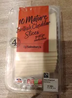 10 Mature British Cheddar Slices