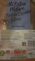 Extra Mature British Chedder Slices