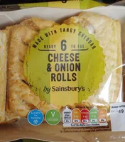 Cheese and Onion rolls