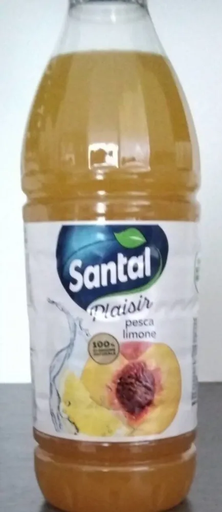 Succo pesca e limone