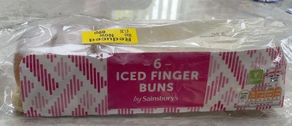 Iced Finger Buns