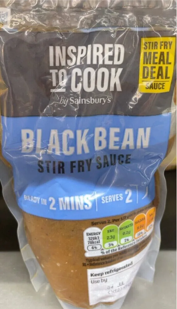 Black bean stir fry sauce