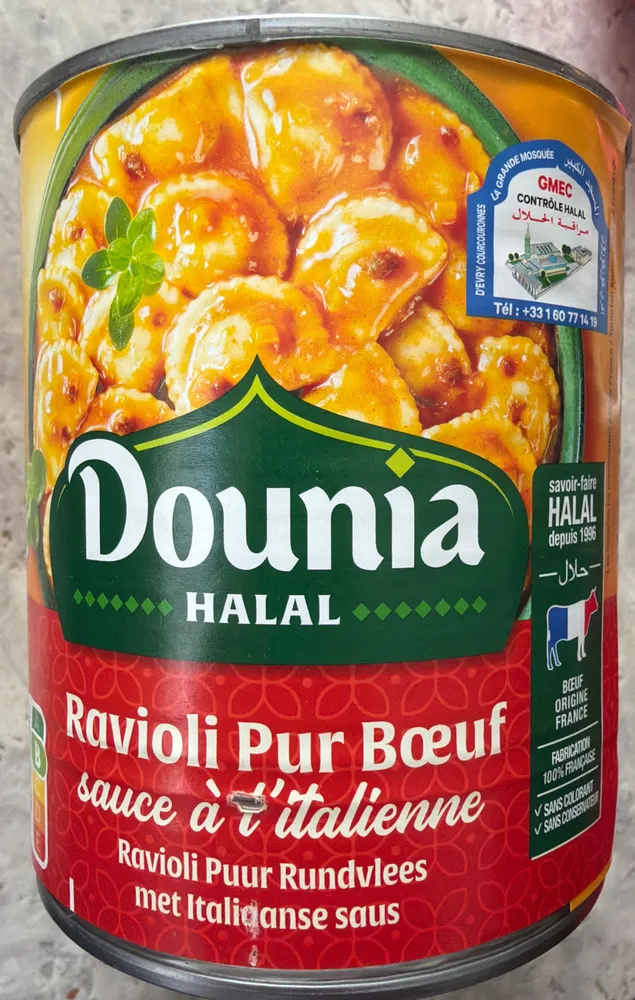 Ravioli pur boeuf