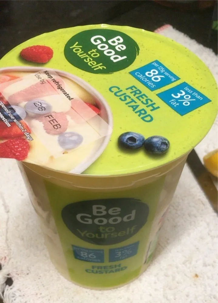 Fresh custard