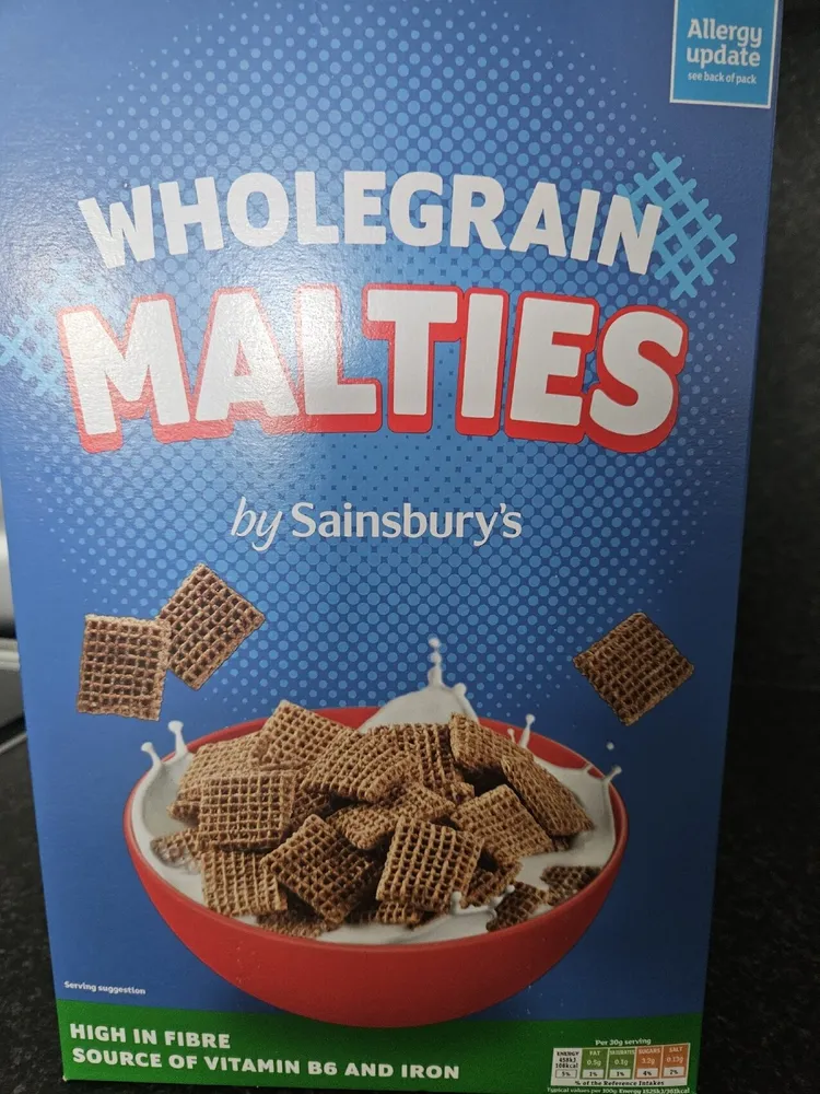 Sainbury’s whole grain malties