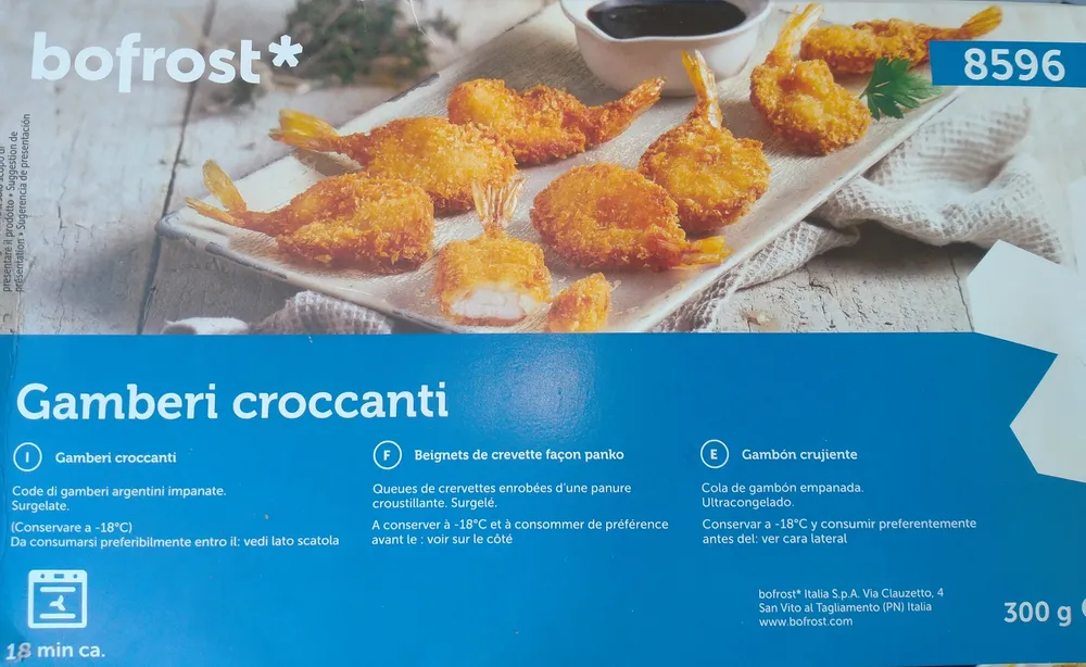 Gamberi croccanti