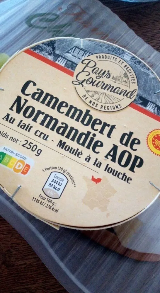 Camenbert de Normandie aop