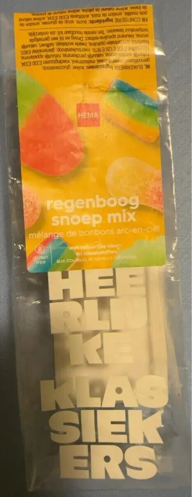 Regenboog snoep mix