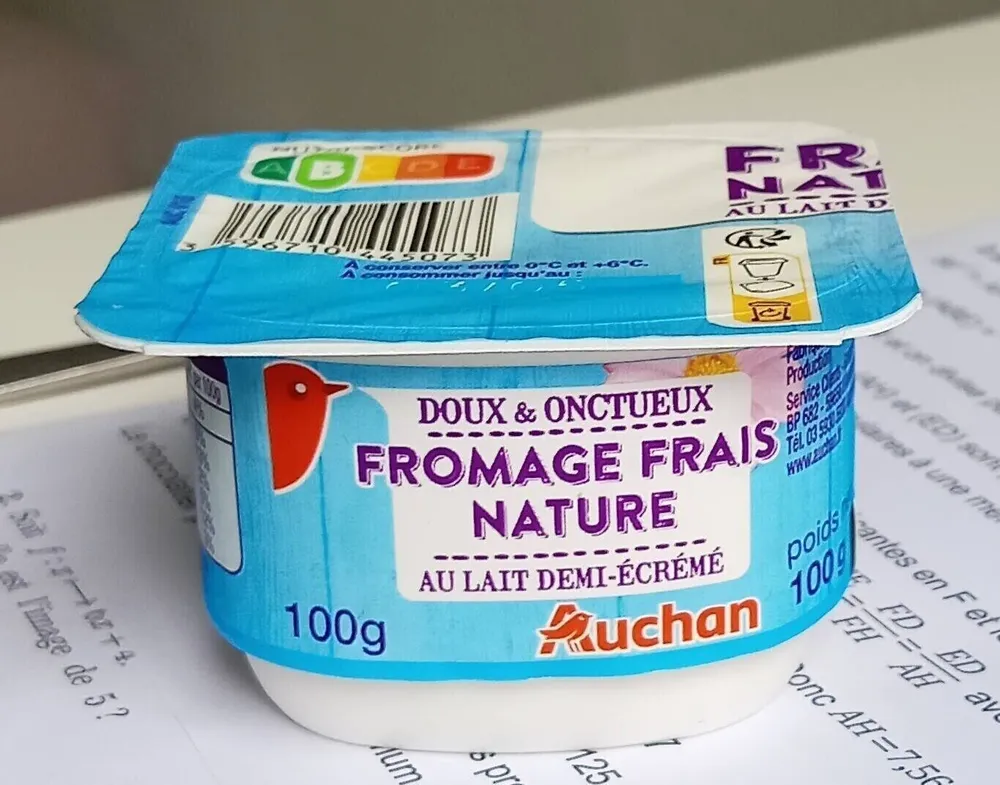 Fromage frais nature