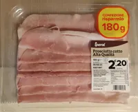 Prosciutto cotto Alta Qualità