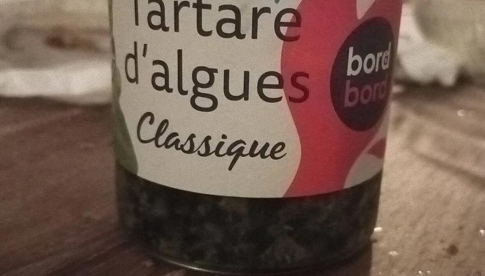 Tartare d algues