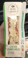 Chèvre légumes grillés