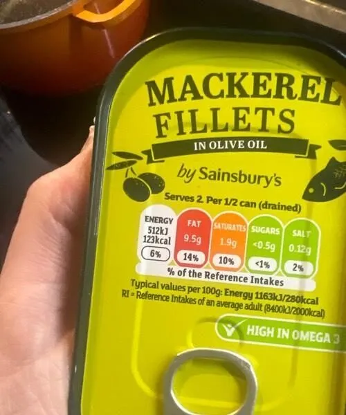 Mackerel Fillets in Olive Oil