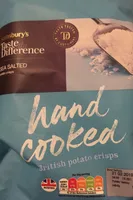 British potato crisps