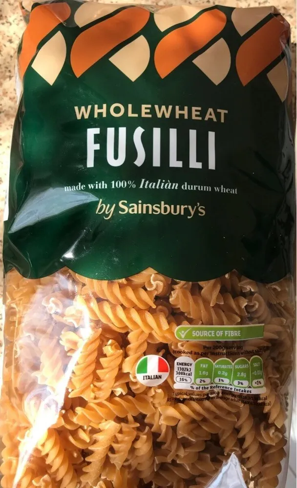 Wholewheat Fusilli