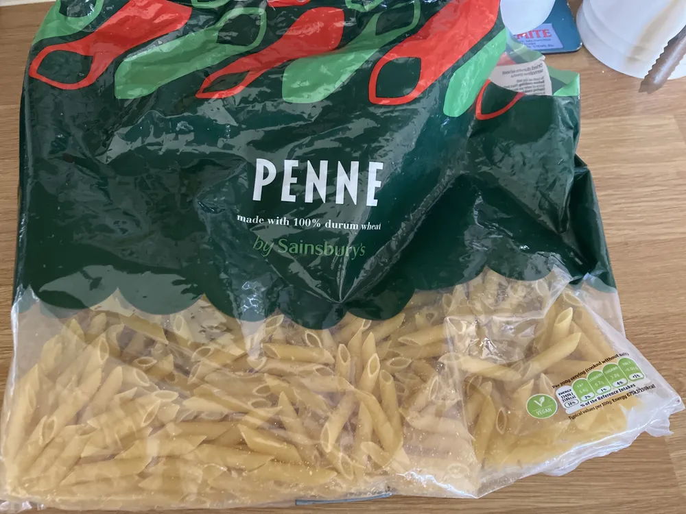 Sainsbury’s Penne Pasta 3kg
