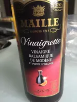 Vinaigrette balsamique de Modène et pointe d'orange