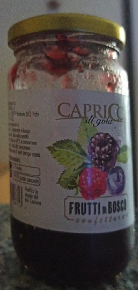 Marmellata frutti di bosco