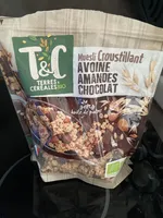 Muesli croustillant avoine amandes chocolat
