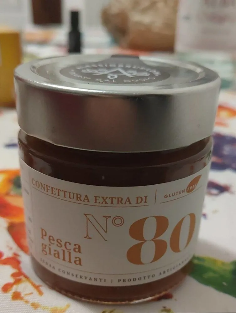 Confettura extra di pesca gialla