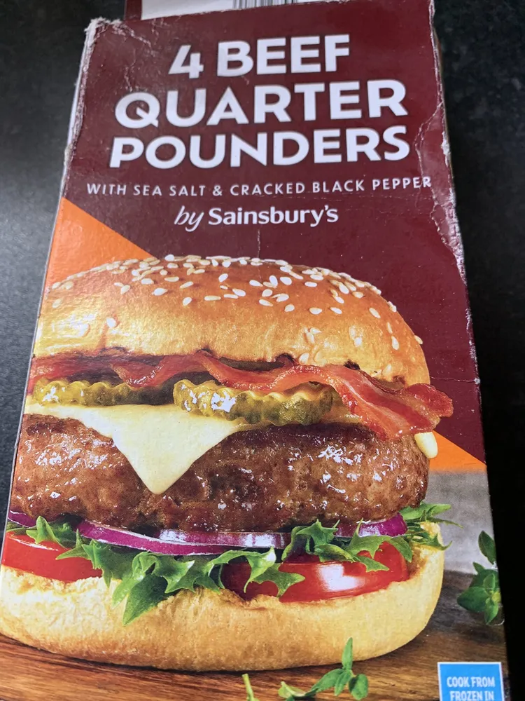 Beef Quarter Pounders With Onion & Seasoning