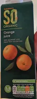 organic orange juice