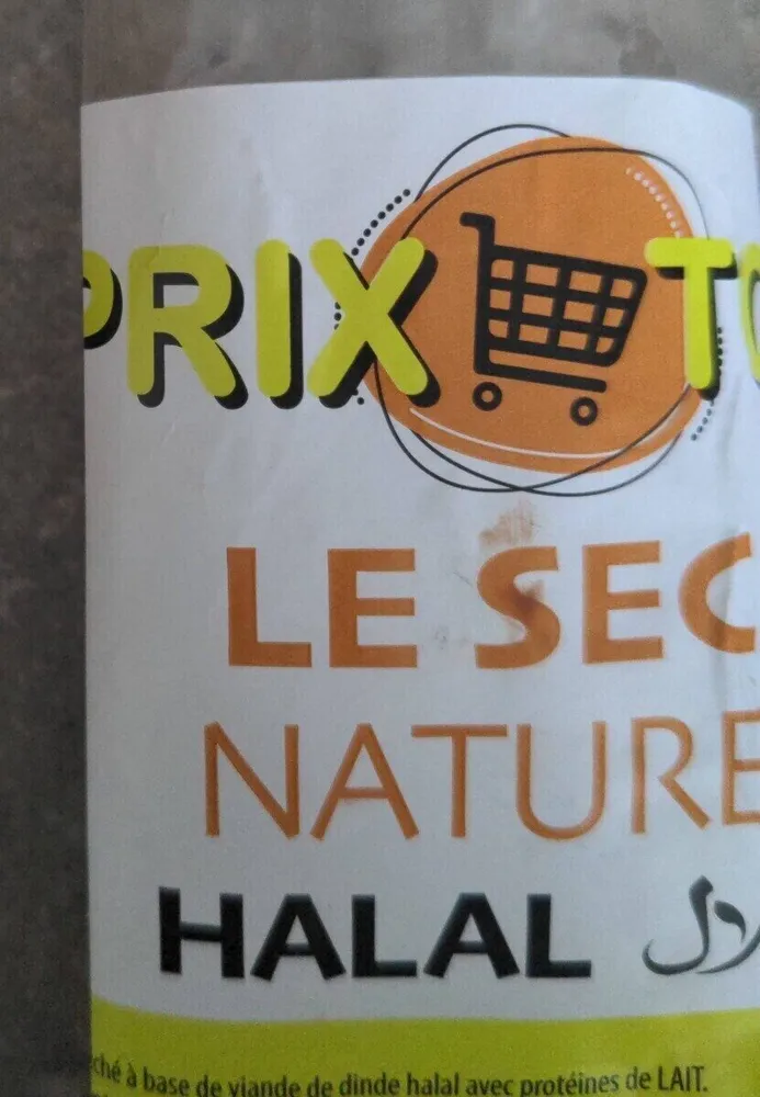 Le sec nature halal