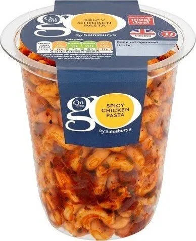 On the Go Spicy Chicken Pasta