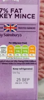 7 Percent Fat Turkey Mince
