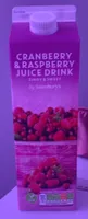 Cranberry & Raspberry Juice Drink