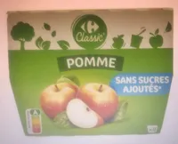 Compote de pomme allege en sucre