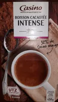 Boisson cacaotée intense