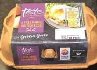 6 free range british eggs