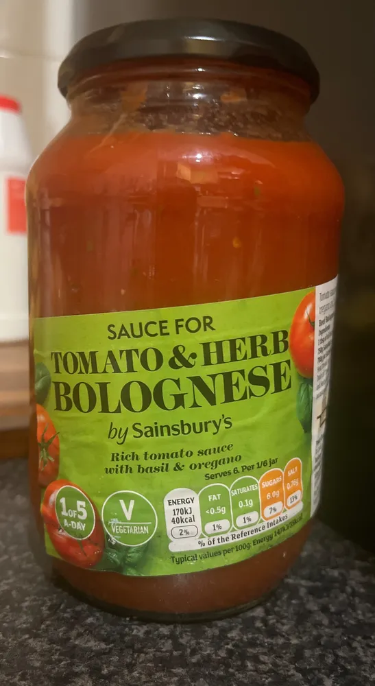 Tomato & Herb Bolognese