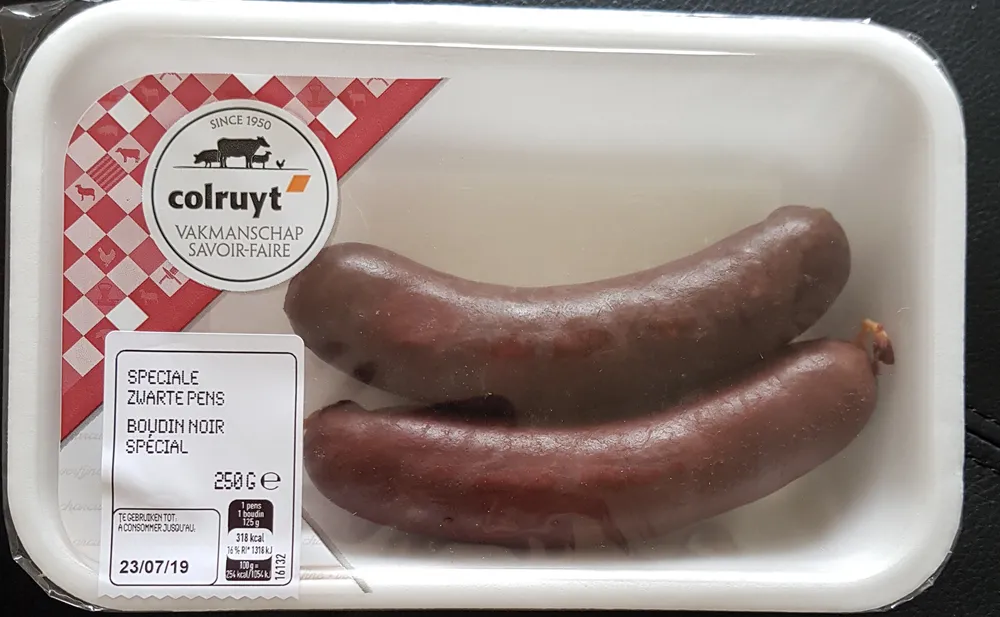 boudin noir spécial