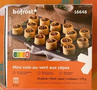 Mini vols-au-vent aux cèpes