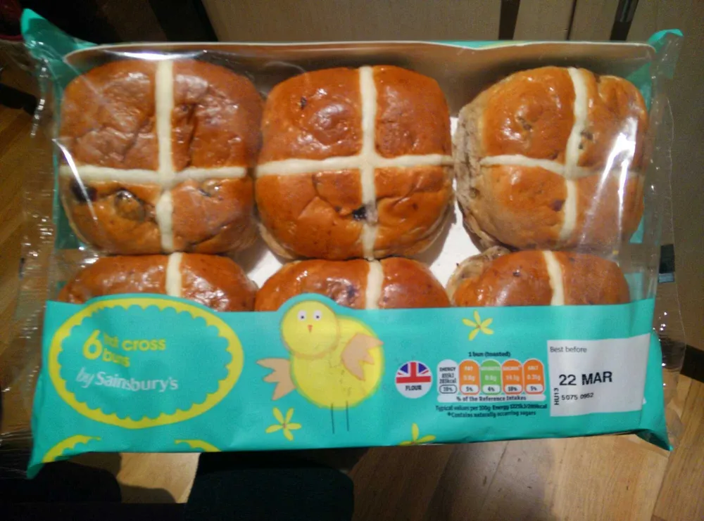 Hot cross buns