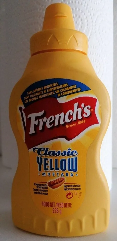 Mustard classic yellow